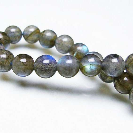 ラブラドライト ブレスレット 6mm [T219-5749]