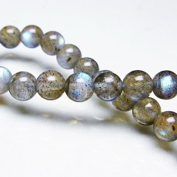 ラブラドライト ブレスレット 6mm [T219-5798]