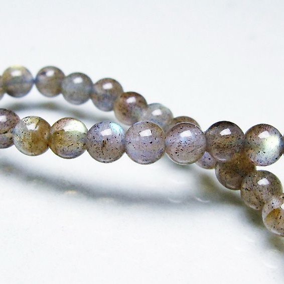 ラブラドライト ブレスレット 5mm [T219-5801]