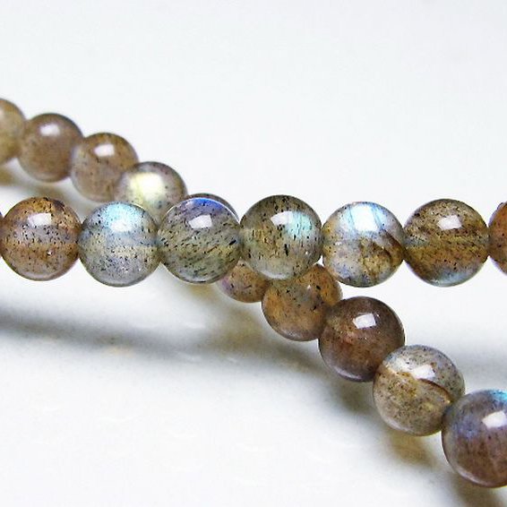 ラブラドライト ブレスレット 6mm [T219-5804]