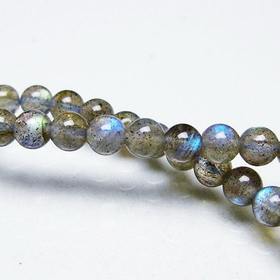 ラブラドライト ブレスレット 5mm [T219-5813]