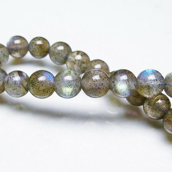 ラブラドライト ブレスレット 6mm [t219-5822]