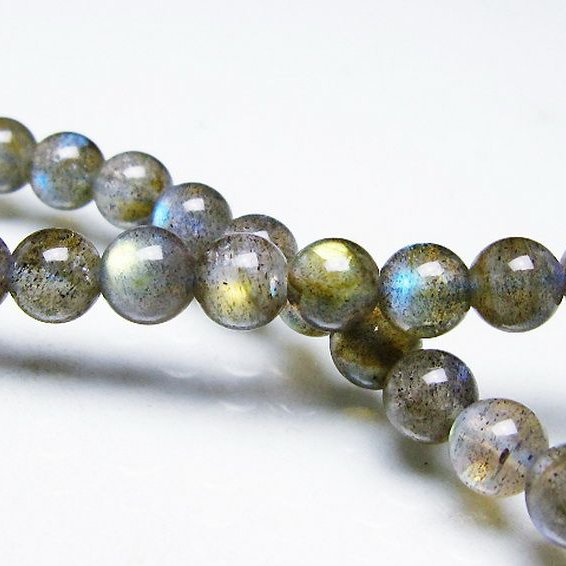 ラブラドライト ブレスレット 6mm [T219-5841]