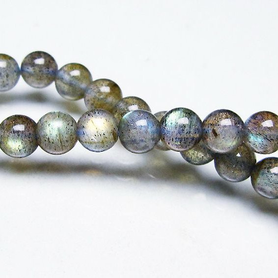 ラブラドライト ブレスレット 6mm [T219-5845]