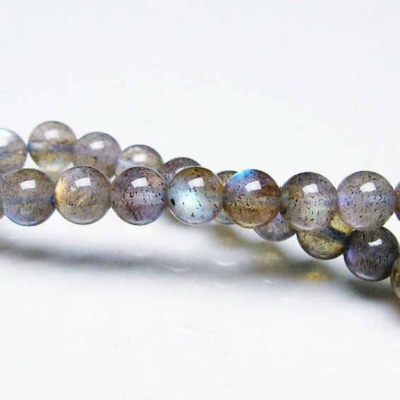 ラブラドライト ブレスレット 6mm [T219-5861]