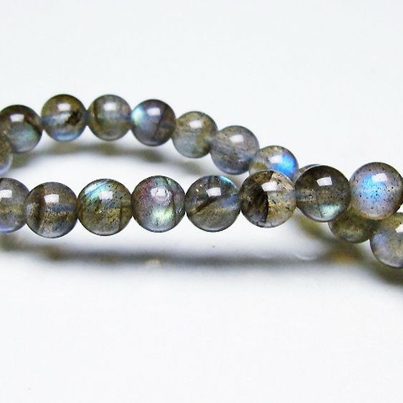 ラブラドライト ブレスレット 6mm [T219-5876]