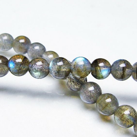 ラブラドライト ブレスレット 6mm [t219-5882]