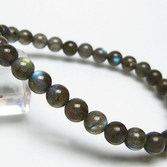 ラブラドライト ブレスレット 6mm [t219-6019]