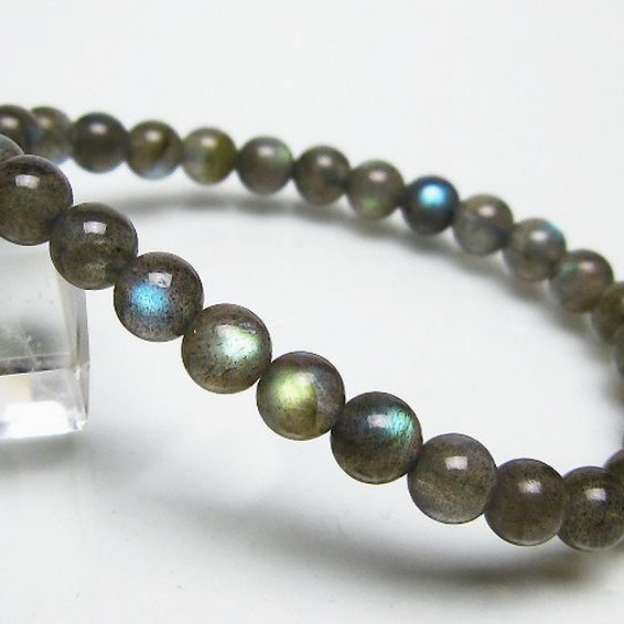 ラブラドライト ブレスレット 6mm [t219-6051]