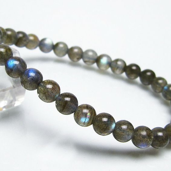 ラブラドライト ブレスレット 6mm [t219-6059]