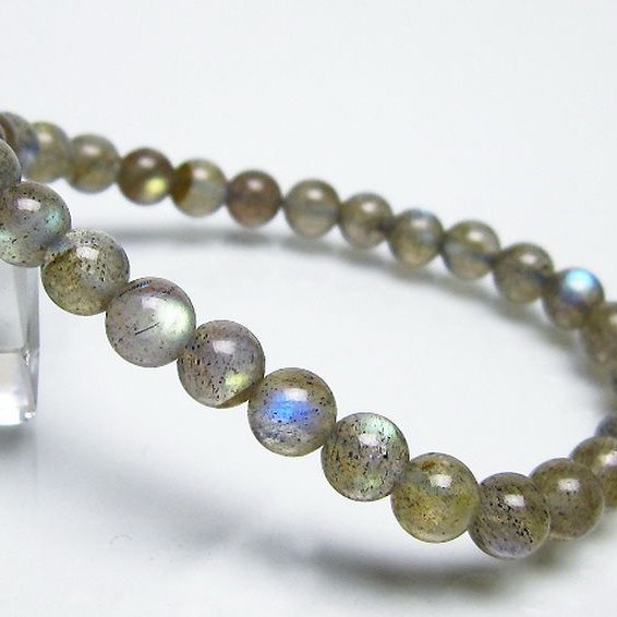 ラブラドライト ブレスレット 6mm [t219-6062]