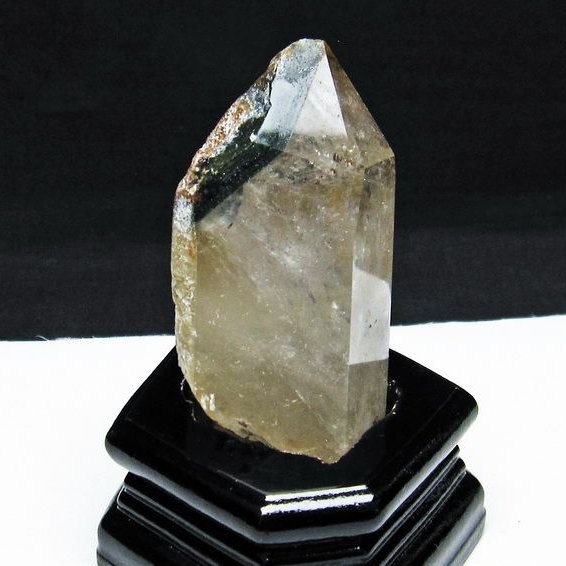 ガーデンクォーツ（庭園水晶） 六角柱[T222-2142]