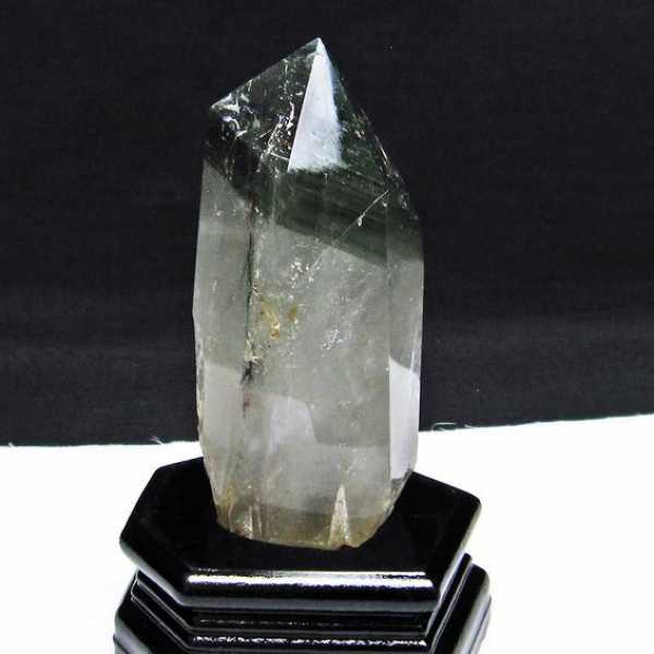 グリーンファントム水晶 六角柱[T222-2173]