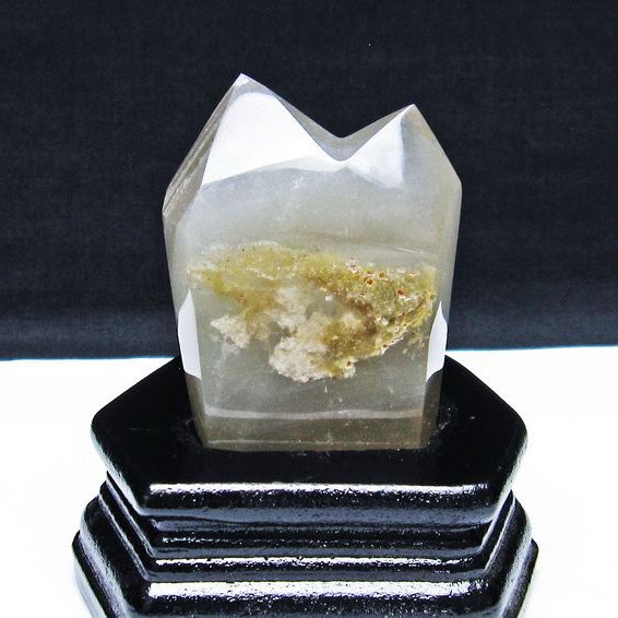 スーパーファントム水晶 ダブルポイント[T222-2276]