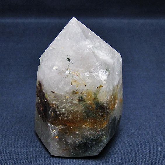 ガーデン水晶 六角柱[T222-2385]