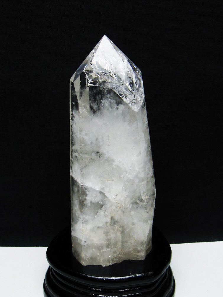 虹入り ヒマラヤ水晶 六角柱[T222-2503]