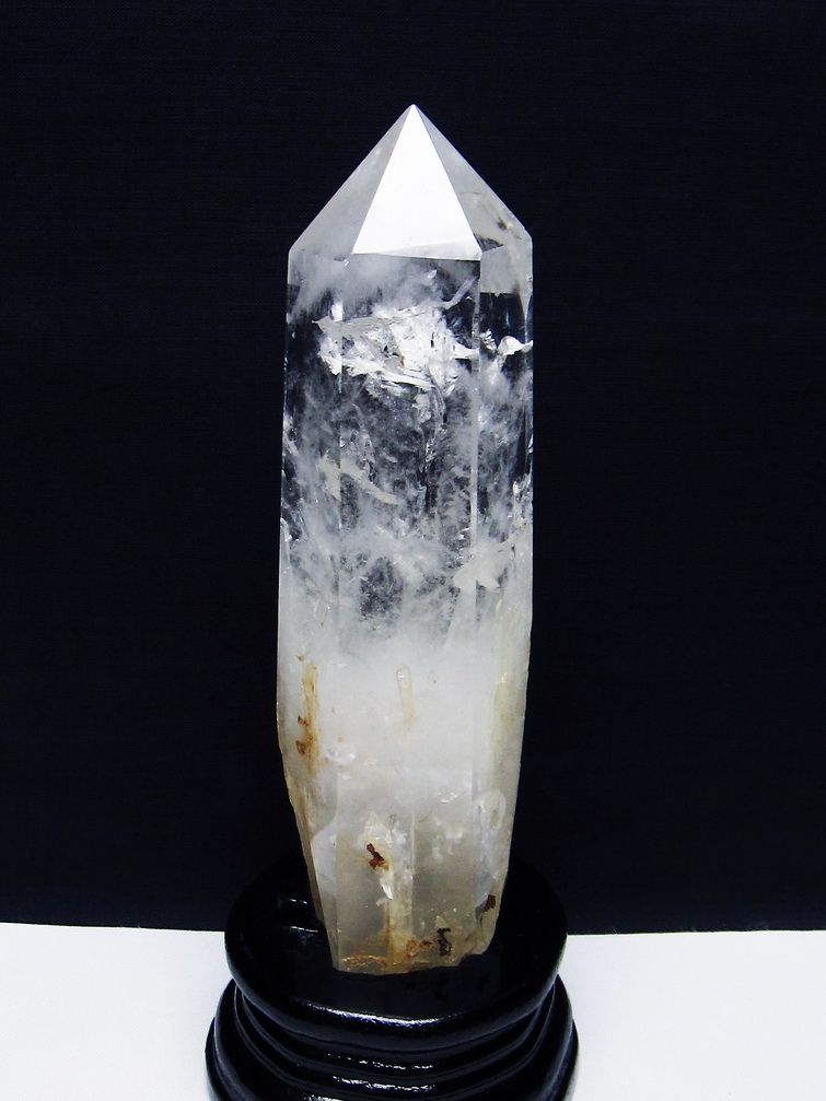 虹入り ヒマラヤ水晶 六角柱[T222-2506]