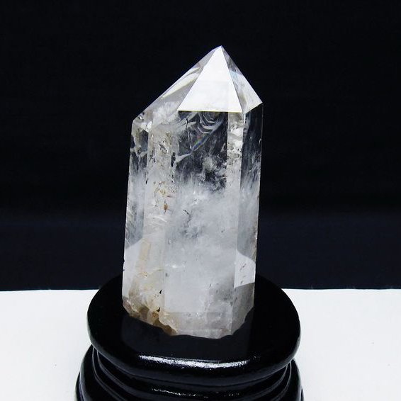 虹入り ヒマラヤ水晶 六角柱[T222-2533]