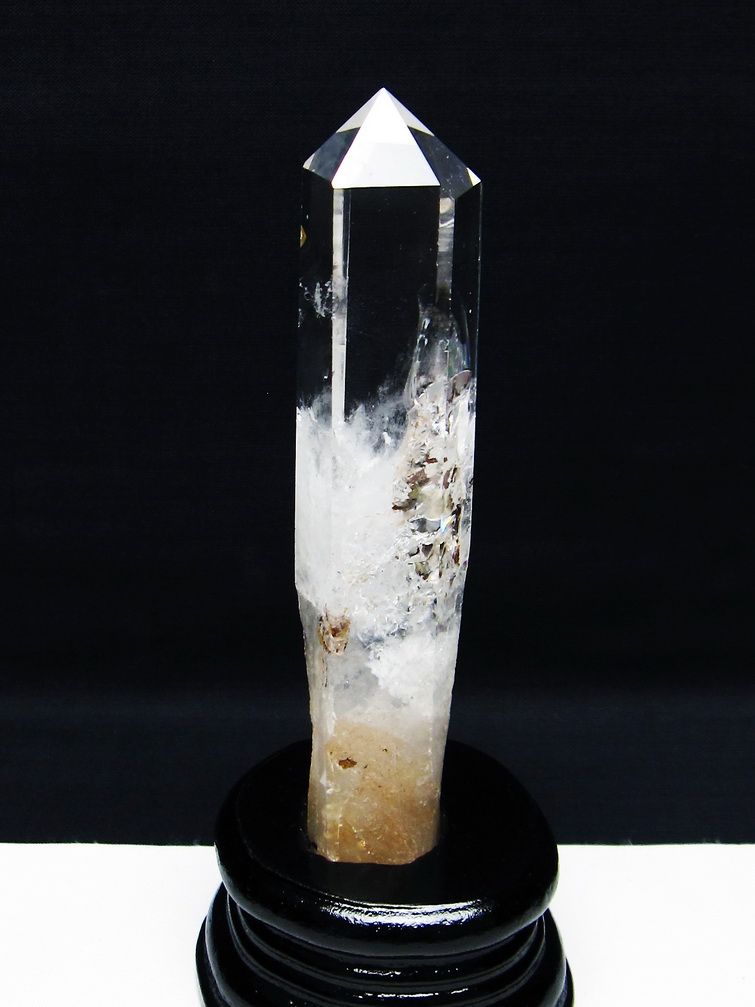 虹入り ヒマラヤ水晶 六角柱[T222-2536]