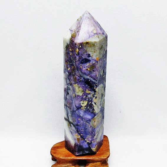 アメリカ　ユタ州産 ティファニーストーン 六角柱 [t222-2707]