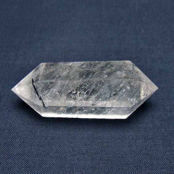 ルチル入り ヒマラヤ水晶ダブルポイント [t223-2942]