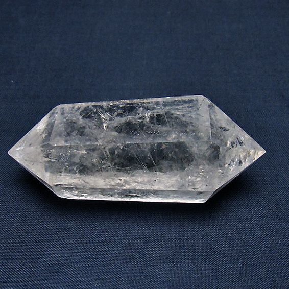 ルチル入り ヒマラヤ水晶ダブルポイント[T223-2962]