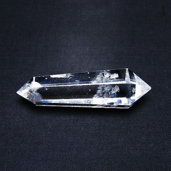 虹入り ヒマラヤ水晶ダブルポイント[T223-3261]