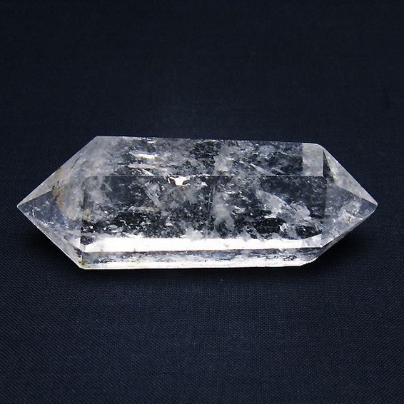 虹入り ヒマラヤ水晶ダブルポイント [t223-3456]