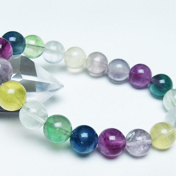 フローライト ブレスレット 10mm [t229-5211]