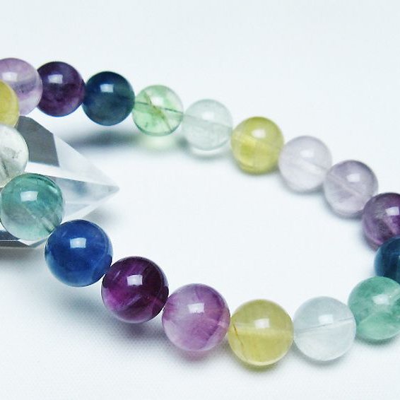 フローライト ブレスレット 10mm [T229-5215]