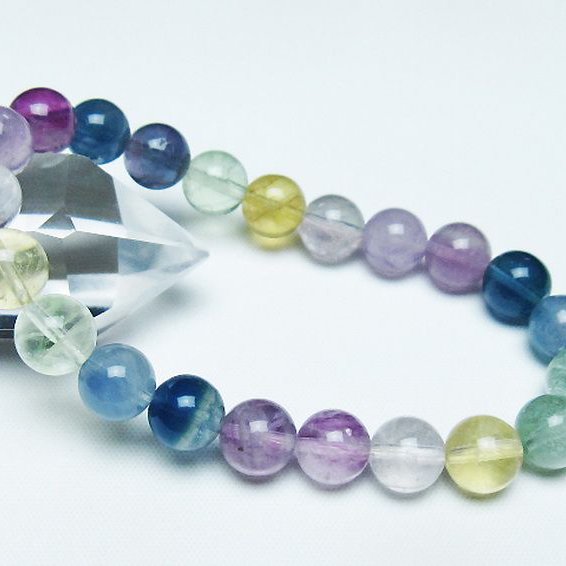 フローライト ブレスレット 9mm [T229-5267]