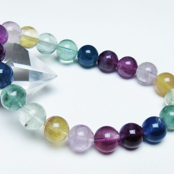 フローライト ブレスレット 9mm [t229-5291]