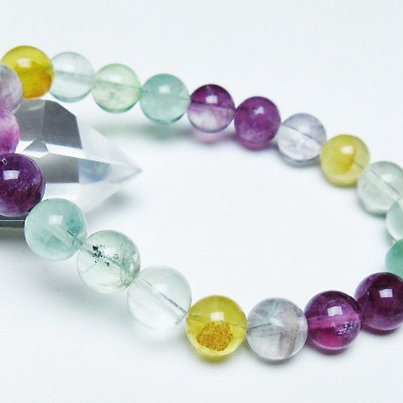 フローライト ブレスレット 10mm [T229-5296]