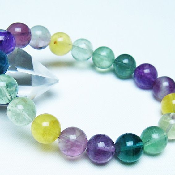 フローライト ブレスレット 10mm [t229-5429]