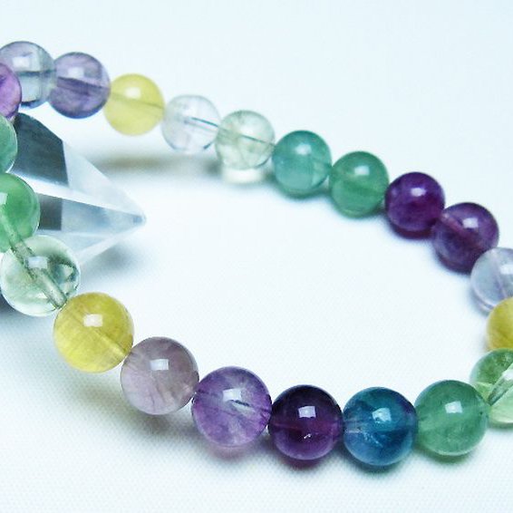 フローライト ブレスレット 9mm [T229-5451]