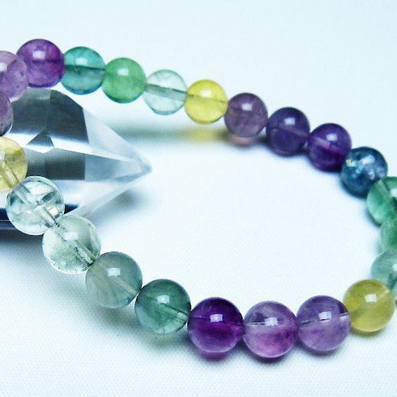 フローライト ブレスレット 8mm [T229-5487]