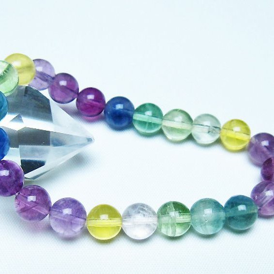 フローライト ブレスレット 8mm [T229-5495]