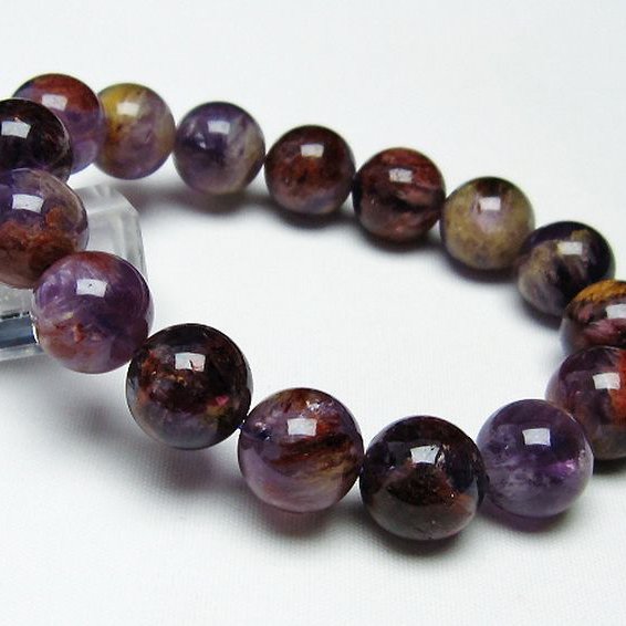 アメジストファントム ブレスレット 14mm [T231-2051]