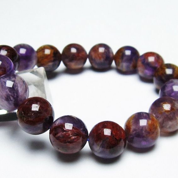 アメジストファントム ブレスレット 14mm [T231-2366]