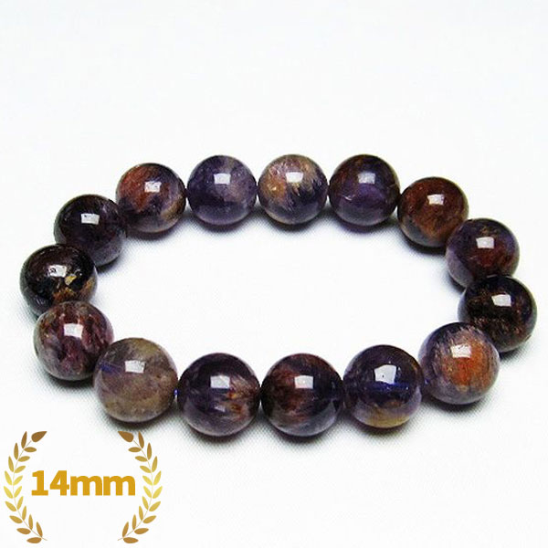 アメジストファントム ブレスレット 14mm [T231-2460]