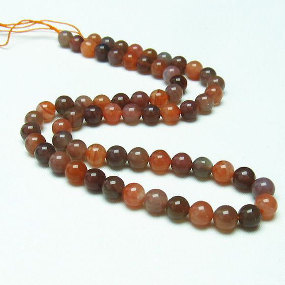 赤アゲート 一連 6mm ビーズ[T232-1163]