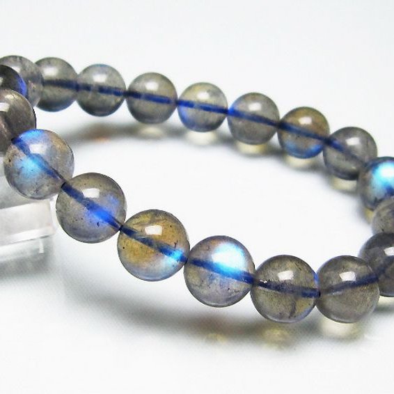 ラブラドライト ブレスレット 10mm [T234-3329]