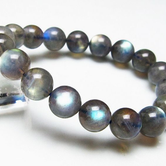 ラブラドライト ブレスレット 12mm [T234-3423]