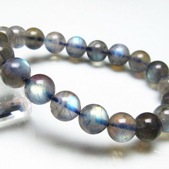 ラブラドライト ブレスレット 10mm [T234-3431]