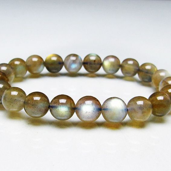 ラブラドライト ブレスレット 9mm [T234-3944]