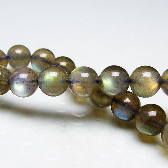 ラブラドライト ブレスレット 9mm [T234-3971]