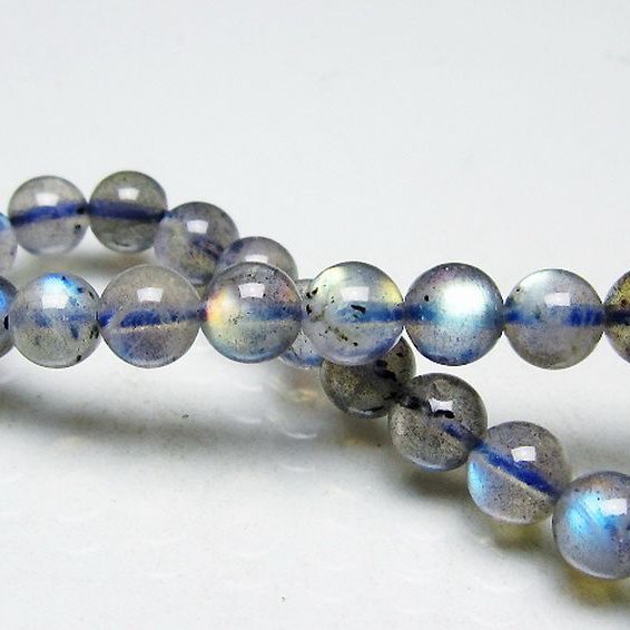 ラブラドライト ブレスレット 7mm [T234-4081]