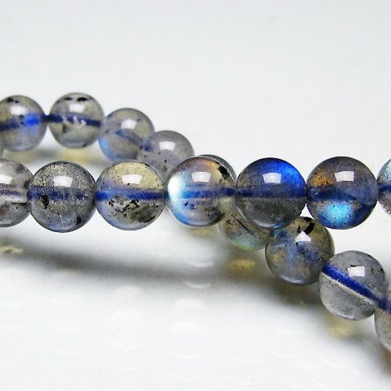 ラブラドライト ブレスレット 8mm [T234-4152]