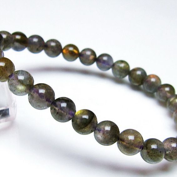 ピンクラブラドライト ブレスレット 7mm [t235-2331]