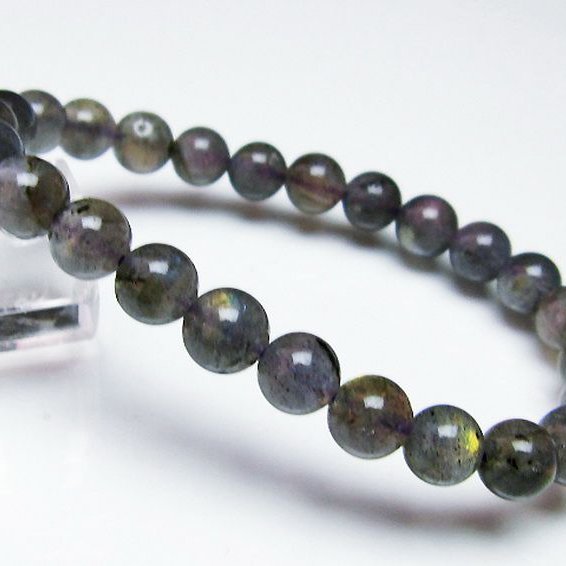 ピンクラブラドライト ブレスレット 8mm [T235-2334]